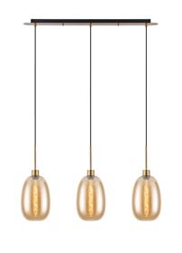 Lori Antique Gold Ceiling Lights Deco Linear Fittings